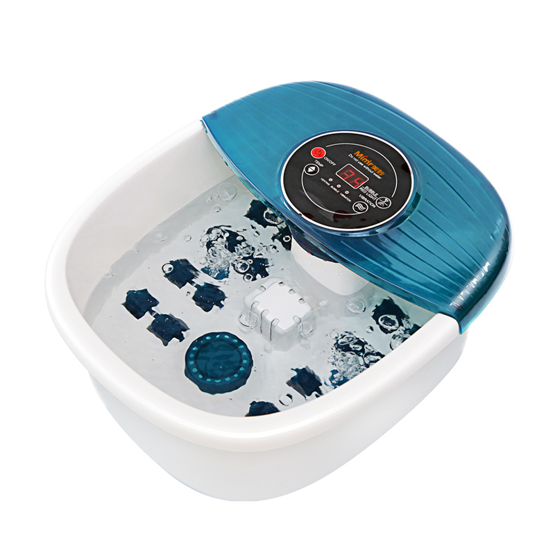 MM-19A Foot Spa Bath Massager na may Heat Bubbles at Vibration Massage