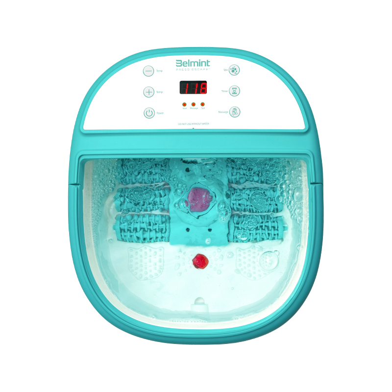 KY-888 Automatic Foot Spa Bath Massager na may Oxygen Bubbles