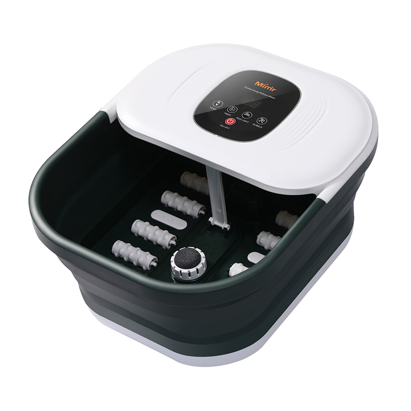 MZD-22B-1 Collapsible Foot Spa Machine na may Pumice Stone Para sa Foot Relax Massage