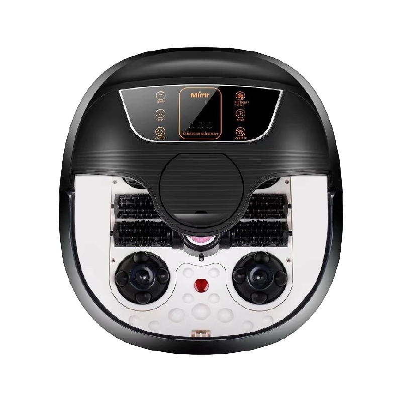 MM-18C Awtomatikong Foot Spa Bath Massager na May 8pcs Massage Roller At Pumice Stone