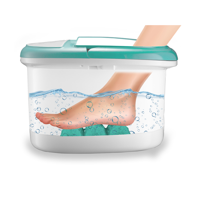 KY-888 Automatic Foot Spa Bath Massager na may Oxygen Bubbles