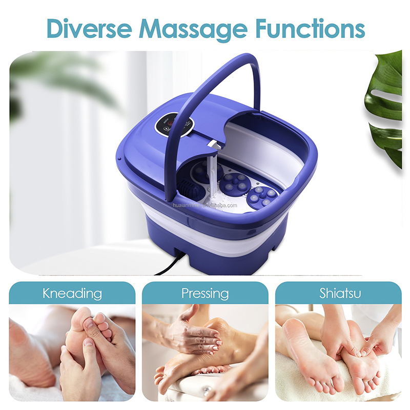 MZD-03F Automatic Massage Collapsible Foot Spa Machine Para sa Gamit sa Bahay