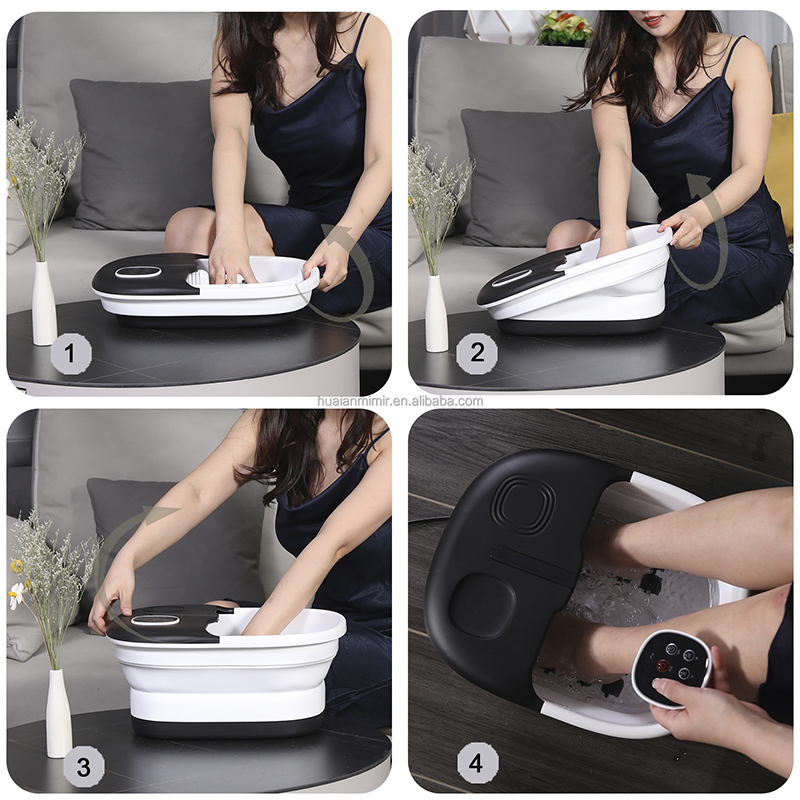 MZD-02D Collapsible Foot Spa Machine Para sa Foot Relax Massage